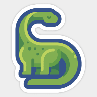 Diplodocus Sticker